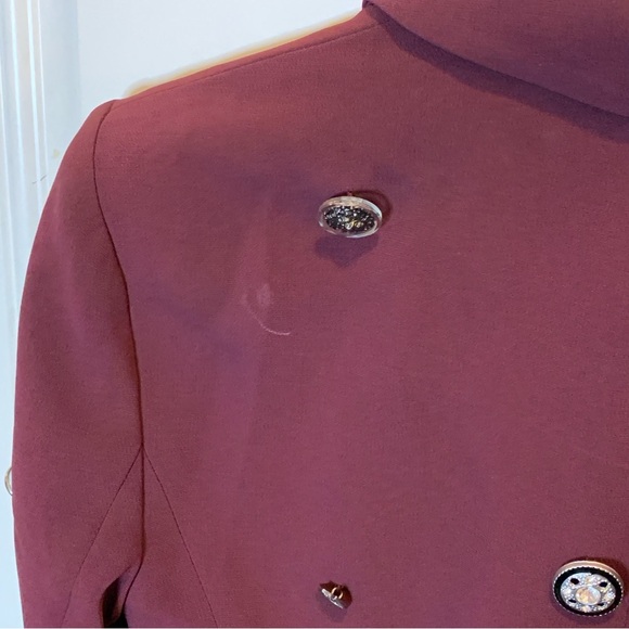 Cinq à Sept Cheyenne Single Breasted Button Encrusted Blazer 4 Retail $695.00 - Picture 16 of 16